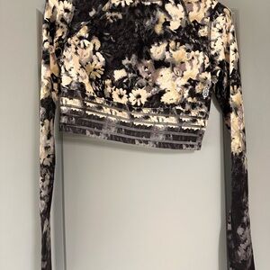 Free people Floral Long Sleeve Women's Top